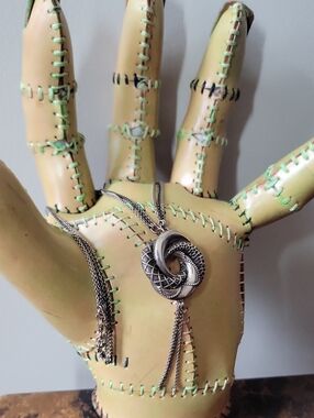 Custom, ***ONE OF A KIND*** Algerian Love Knot Necklace, Sterling Silver